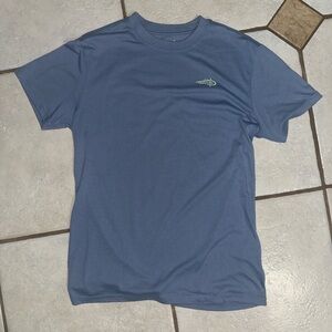 Reel Life Blue Crew Neck Short Sleeve Tee